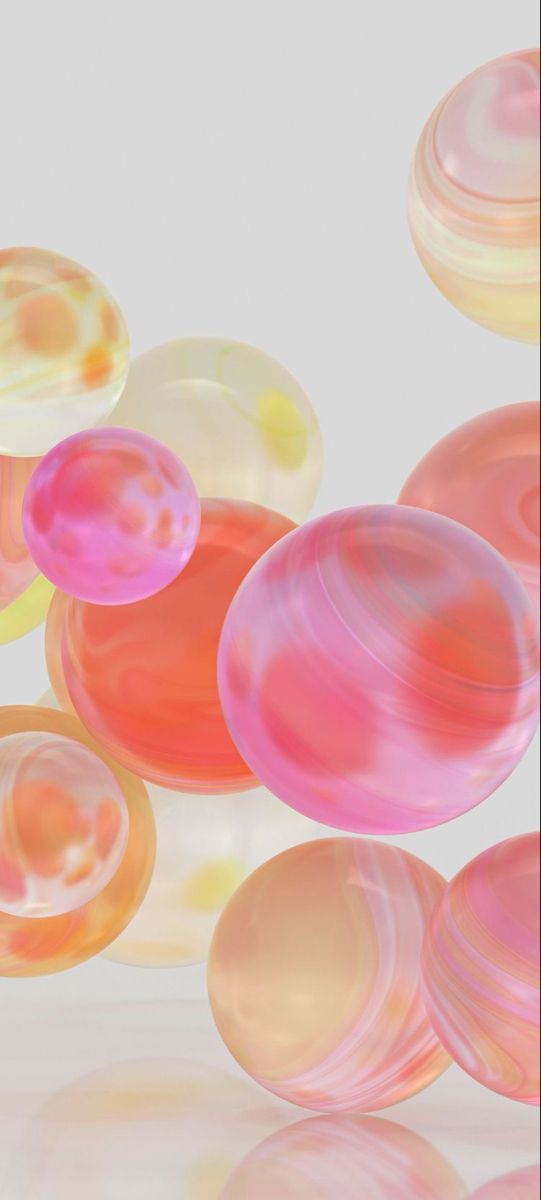 an image of colorful bubbles floating in the air