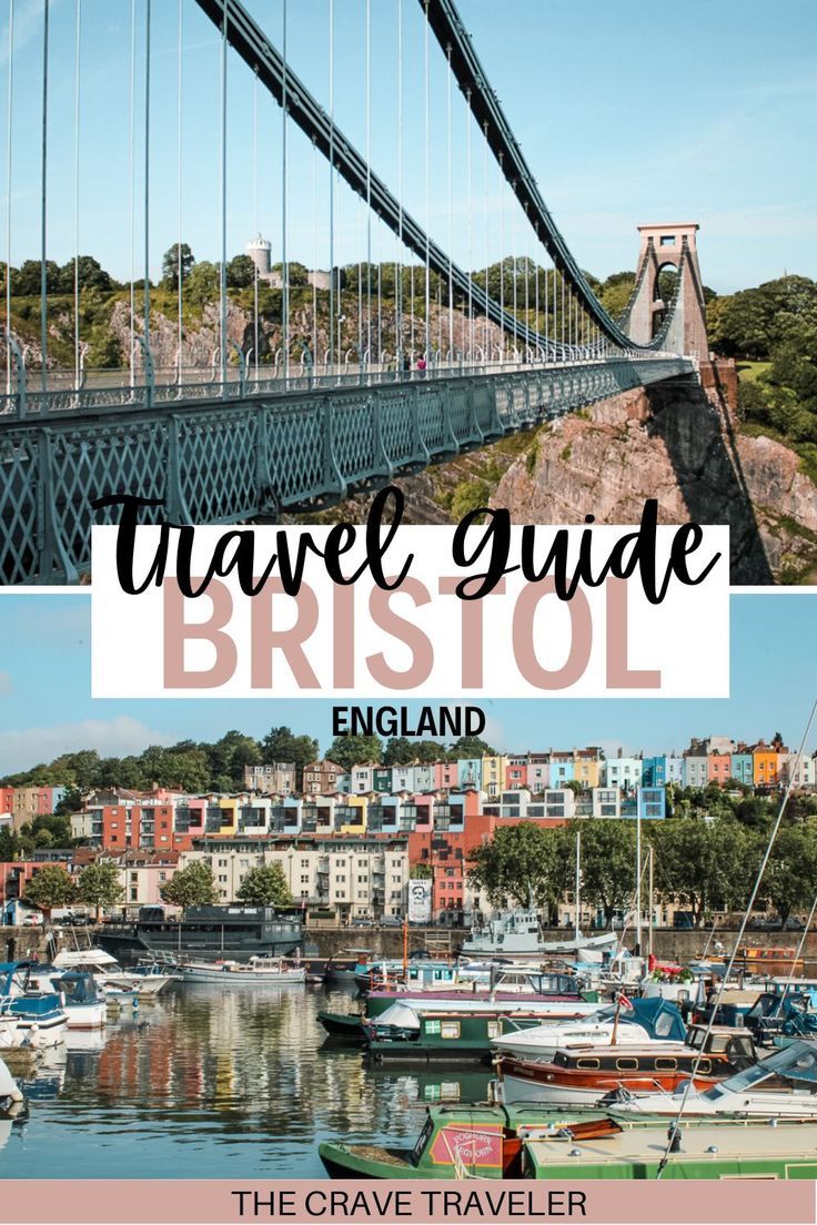 Travel Guide to Bristol, England - Bristol Harbor and Clifton Suspension Bridge England Instagram Pictures, Bristol Cathedral, Glasgow Travel, Visit England, Bath Travel, European Road Trip, European Travel Tips, Wales Travel, Bristol England