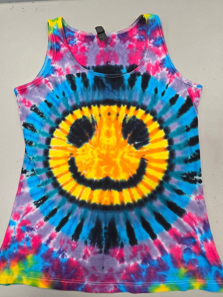 A large women's tank top. 100% soft cotton tank. If you want this design on a different size or cut, or are looking for a custom shirt, send us a message! Diy Tie Dye Techniques, Tie Dye Women, Tie Dye Techniques, Tie Dye Diy, Tank Tops Women, Custom Shirts, Womens Clothing Tops, Tie Dye, Favorite Outfit