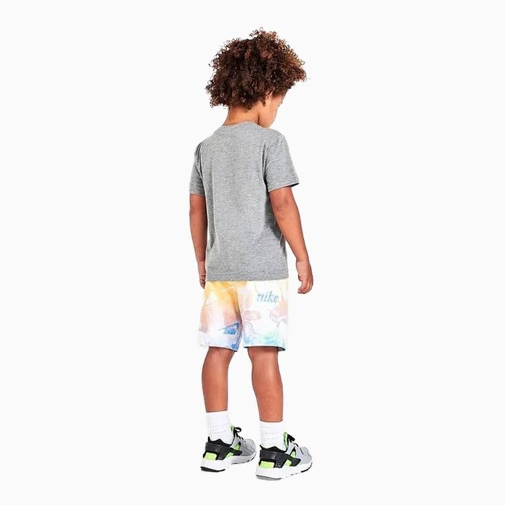 Introducing the Nike Kid's Sportswear T-Shirt and Short Outfit. Made with high-quality materials, this outfit is designed for active kids. Comfortable and durable, it allows for maximum movement and performance. Keep your child looking and feeling great during every game, practice, and playtime. More Details Color: Multi Style: 66J542-E69 Kids Sportswear, Practice Outfits, Active Kids, Nike Kids, T Shirt And Shorts, Feeling Great, Summer Collection, Short Outfits, Clothes For Sale