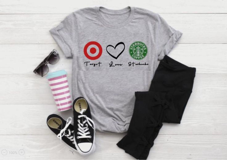 Target Love Starbucks Tshirt | Etsy Target Quotes, Pink Mask, Vs Pink, Bella Canvas, Graphic Sweatshirt, Target, Handmade Gift, Sweatshirts, Trending Outfits