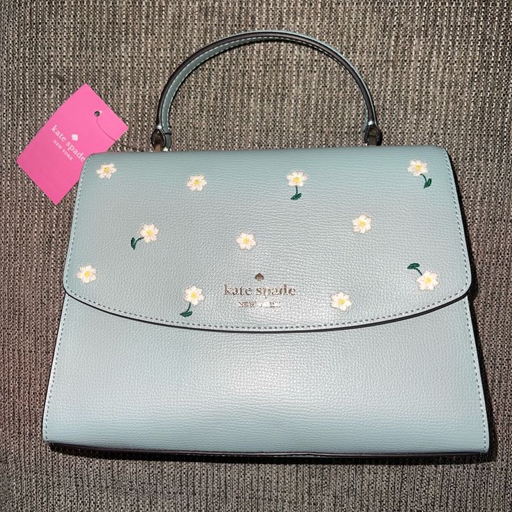 Brand New Kate Spade Purse With Tags Genuine Kate Spade Purse In Perfect Condition, Never Used Comes From A Smoke Free Home Selling The Wallet And Purse Together Offers Are Welcome :) Blue Formal Bags For Spring, Home Selling, Bags Kate Spade, Floral Purse, Kate Spade Purse, Kate Spade Bags, Kate Spade Bag, Crossbody Bags, Kate Spade