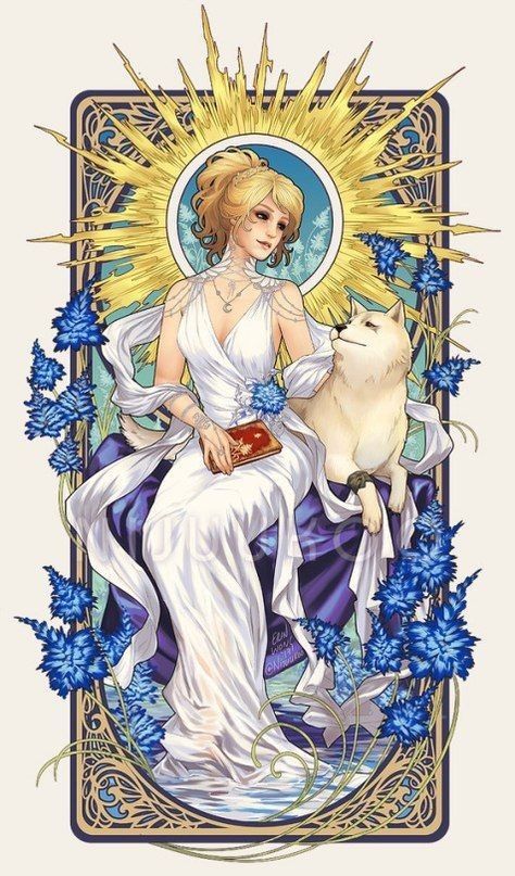 an image of a woman with a goat in her lap