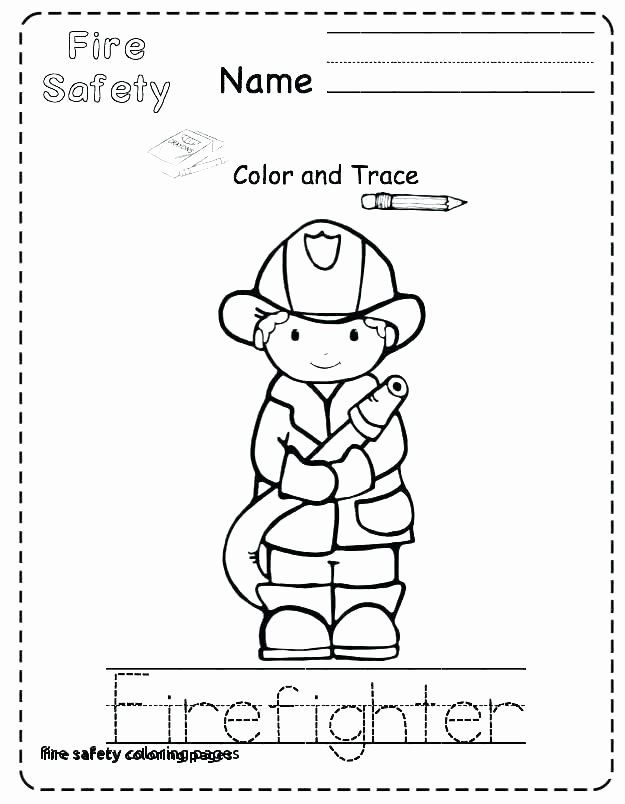 a firefighter worksheet with the words name and tracer in black and white