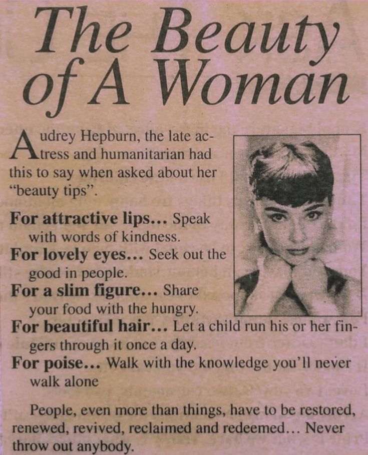 an old newspaper article about the beauty of a woman