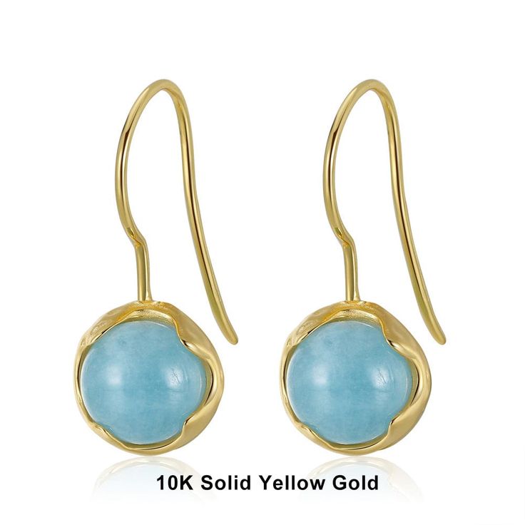 Our aquamarine gemstone earrings keep things sweet and simple. It is not the biggest hoop earring, but it’s perfect for all those that never find themselves wanting to wear anything other than dainty jewelry. Our drops solid gold earrings come in both 14k and 18k real Gold and with its extra moissanite diamond, it gives it a little extra spice that will make you look like your personality. 14k Yellow Gold Gemstone Earrings, Minimalist Gold Huggie Earrings With Gemstone, Classic Gold Hoop Earrings With Gemstone, Yellow Gold 14k Gemstone Earrings, Yellow Gold Gemstone Huggie Earrings For Everyday, Yellow Gold Gemstone Round Earrings, Minimalist 14k Gold Earrings With Gemstone, Elegant Gold Gemstone Huggie Earrings, Minimalist Yellow Gold Hoop Earrings With Gemstone