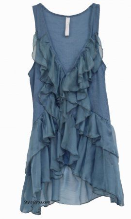 Virgie Victorian Button Down Ruffle Vest In Blue Pretty Angel Clothing, Ruffle Vest, Angel Clothing, Shirt Extender, Dress Outfits Party, Victorian Blouse, Embellished Clothing, Pretty Angel, Lace Outfit