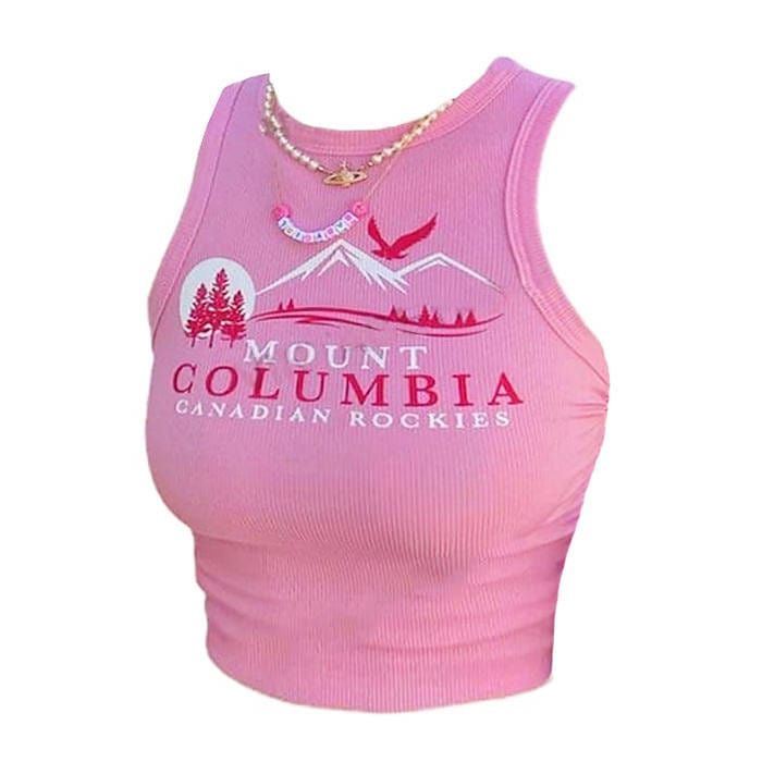 Transform your wardrobe with our elegant Pink Bird Tank Top. Made with high-quality materials, this top features a vibrant pink bird design that will add a pop of color to any outfit. The lightweight and breathable fabric will keep you comfortable all day long. Perfect for any occasion, this tank top is a must-have for fashion-forward individuals. Size: • S: Bust: 74cm/ 29.1 in. Length: 38cm/ 15.0 in• M: Bust: 78cm/ 30.7 in. Length: 39cm/ 15.4 in• L: Bust: 82cm/ 32.3 in. Length: 40cm/ 15.7 in Ma Kawaii Tops, Pink Landscape, E Girl Clothes, Egirl Fashion, Anime Clothes, Kawaii Dress, Kawaii Accessories, Pink Bird, Pink Jeans