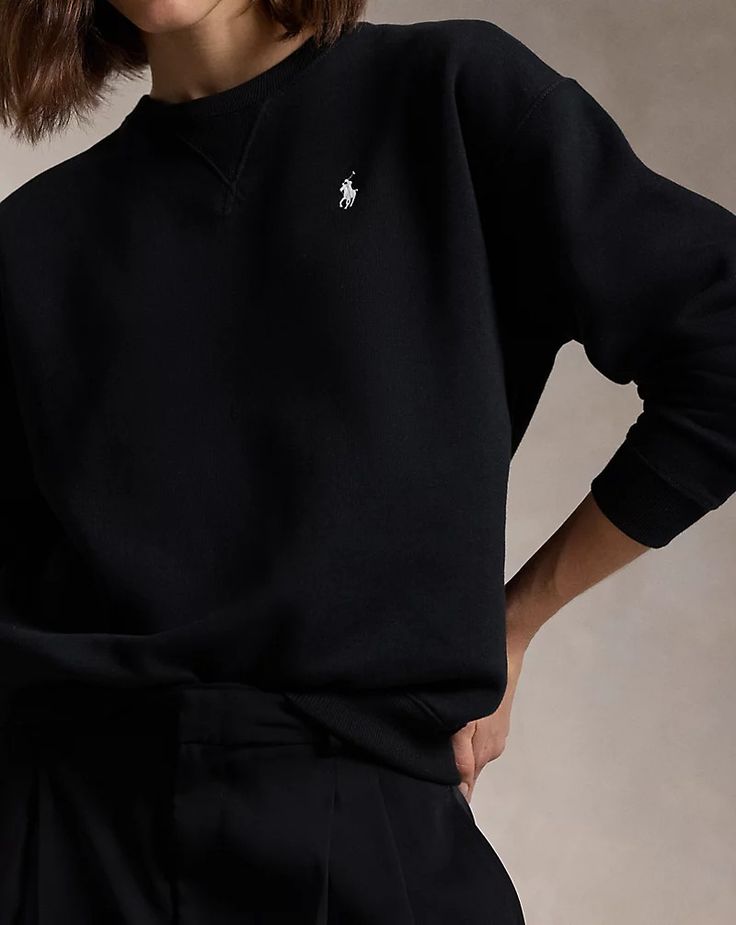 Ralph Lauren Minimalist Closet Organization, Minimalist Closet, Ralph Lauren Sweatshirt, Capsule Wardrobe, Crewneck Sweatshirt, Crew Neck Sweatshirt, Ralph Lauren, Crew Neck, My Style