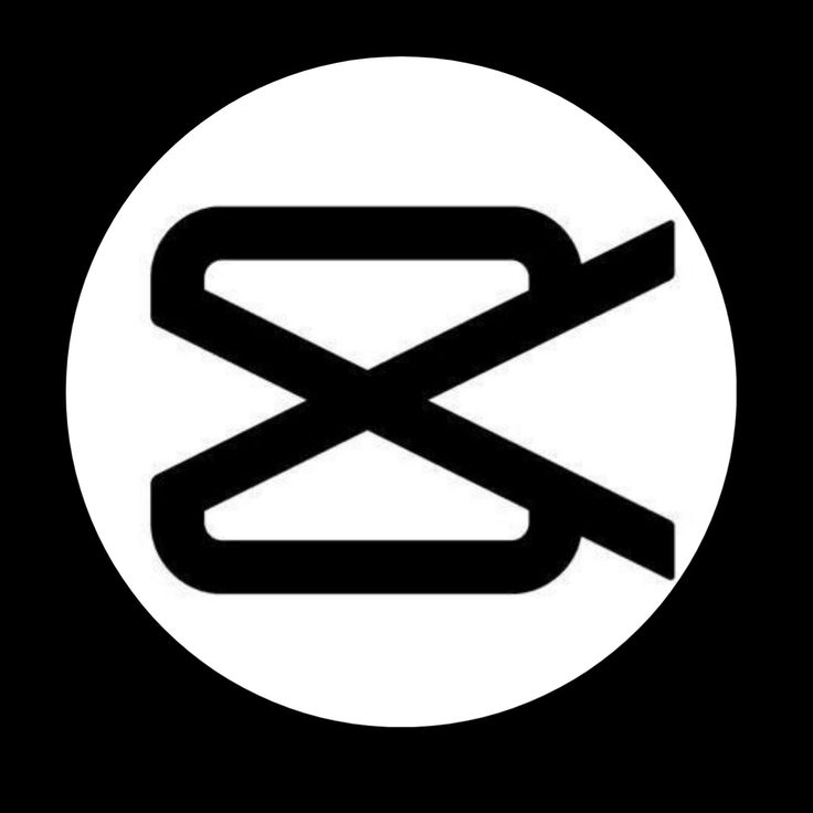 a black and white circle with the letter s in it's center on a dark background