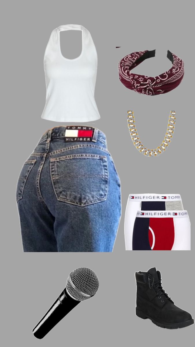 Halloween outfit idea, Aaliyah, 90s outfit, Tommy Hilfiger jeans Aliyah Costume Ideas, Aaliyah Outfits Ideas, Aaliyah Aesthetic Outfit, 90s Fashion Mexican, Old School Outfits 90s Women, Aaliyah Inspired Outfits, Aaliyah Halloween Costume, Aaliyah Tommy Hilfiger, Old School Outfits 90s