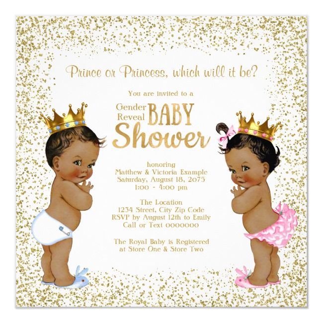 two babies in diapers with crowns on their heads are standing next to each other