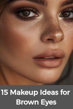 2024 Brown, Daytime Smokey Eye, Vibe Brown, Headband Makeup, Brown Makeup Looks, Desk Makeup, Lights Makeup, Makeup Headband, Smokey Eye Makeup Look