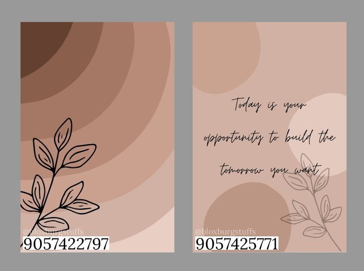 two business cards with the words today is your opportunity to build the tomorrow