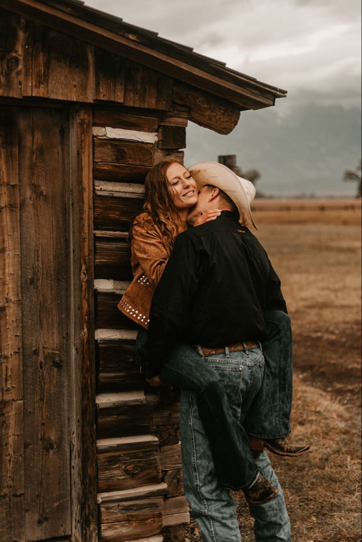 Photoshoot | Jackson Hole | Wyoming | Mormon Barn | Mormon Row Barn | Grand Teton National Forest | Rainy Photoshoot | Wrangler | Ariat | Fall Photoshoot | Western Photos | Western Outfit | Turquoise | Cowgirl boots | Wyoming Photoshoot, Western Couples, Cute Country Couples, Western Photoshoot, Country Couples, Couple Engagement Pictures, Country Engagement, Couple Picture, Jackson Hole Wyoming