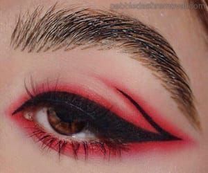 Teknik Makeup, Halloweenský Makeup, Makeup Pics, Mekap Mata, Alt Makeup, Simple Eye, Alternative Makeup, Smink Inspiration, Red Makeup