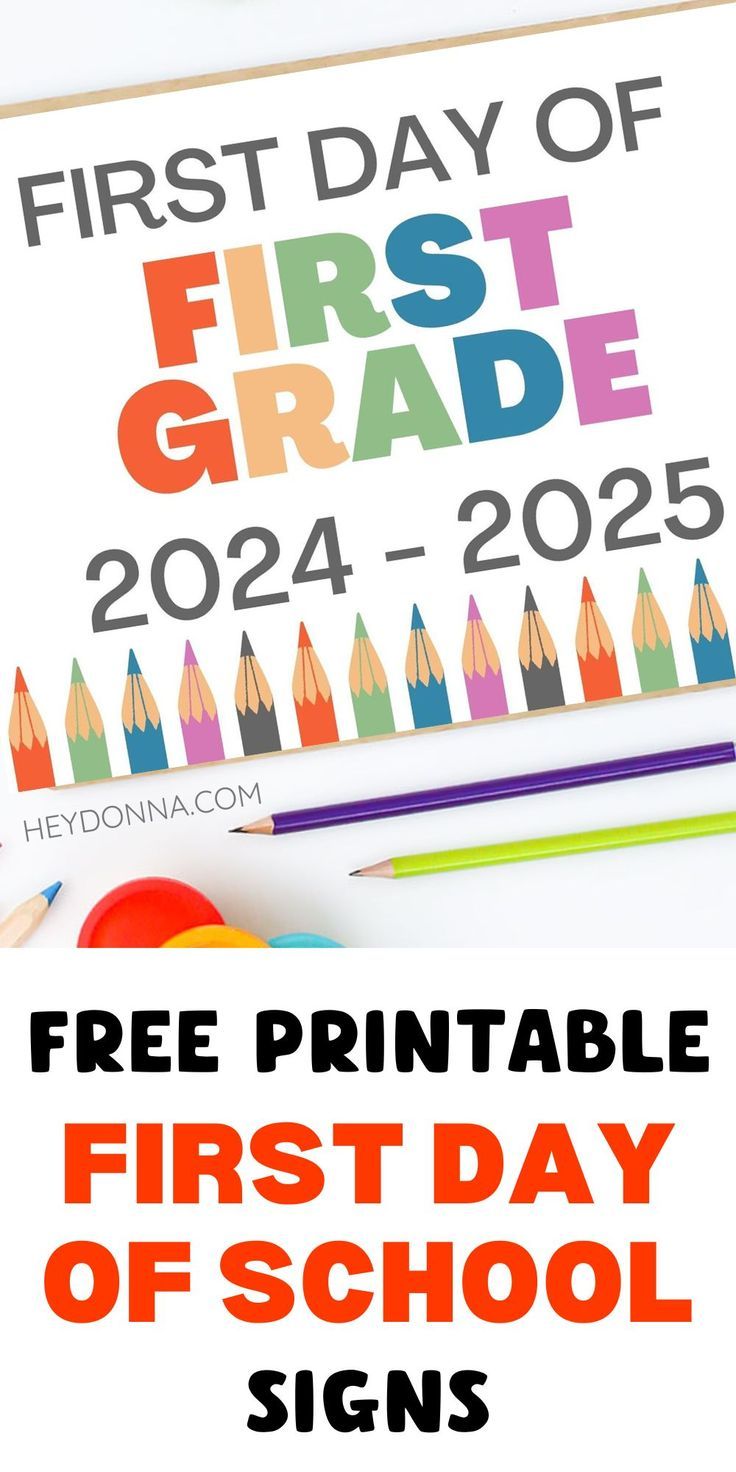 Free Back-to-school signs 1st Day Of School Printable Free, Back To School Printables Free First Day, Free First Day Of School Printables, First Day Of School Signs, Back To School Signs, First Day, First Day Of School Printable, Back To School Printables Free, Free Back To School Printables