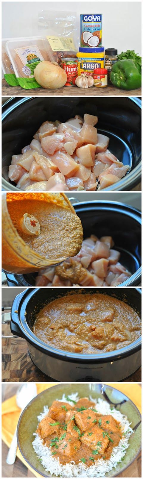 three pictures showing different types of food being cooked