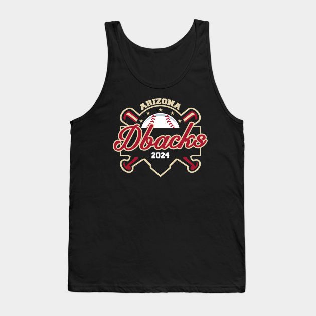 Diamondbacks 2024 -- Choose from our vast selection of tank tops to match with your favorite design to make the perfect custom graphic tank top. Customize your color! Perfect for working out or casual wear for men and women. Cotton Sports Tank Top With Tank Straps, Sporty Sleeveless T-shirt For Sports Events, Sleeveless Team Spirit Tops For Streetwear, Black Tank Top For Sports Season, Black Tank Top For Sports Events, Sleeveless Tops With Letter Print For Team Events, Crew Neck Cotton Tank Top For Sports Events, Cotton Black Tank Top For Sports, Black Tank T-shirt For Sports