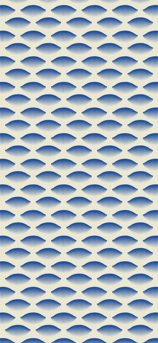 a blue and white background with wavy lines