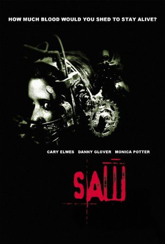 the movie poster for saw starring actors