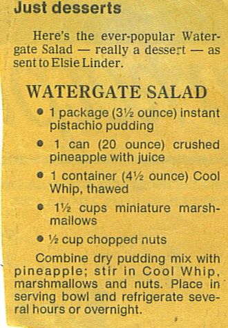 a recipe for watergate salad with instructions