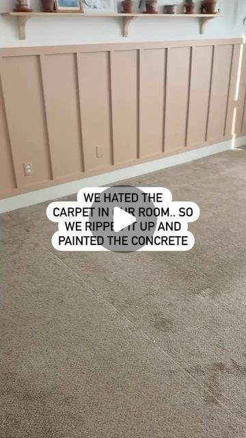 the carpet in this room is dirty and needs to be cleaned or sealed with water