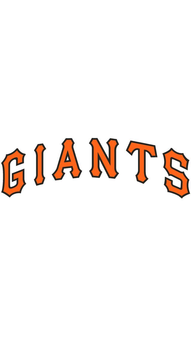 the san francisco giants logo on a white background