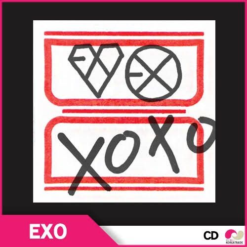 two stickers with the words xoxo and an xo symbol on them