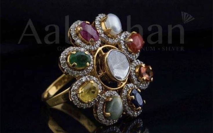 Navarathna Pendant, Navratan Ring, Navaratna Ring, Navratan Jewellery, Navratna Ring, Navratna Jewellery, Navaratna Jewellery, Gold Earrings Models, Gold Jewelry Simple Necklace