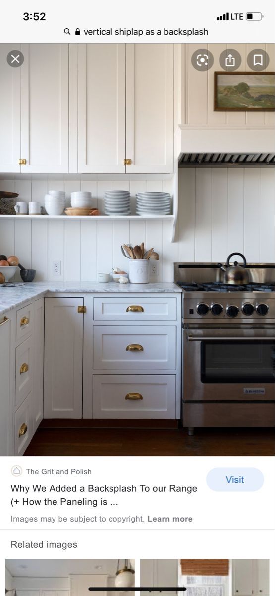 the kitchen is clean and ready for us to use