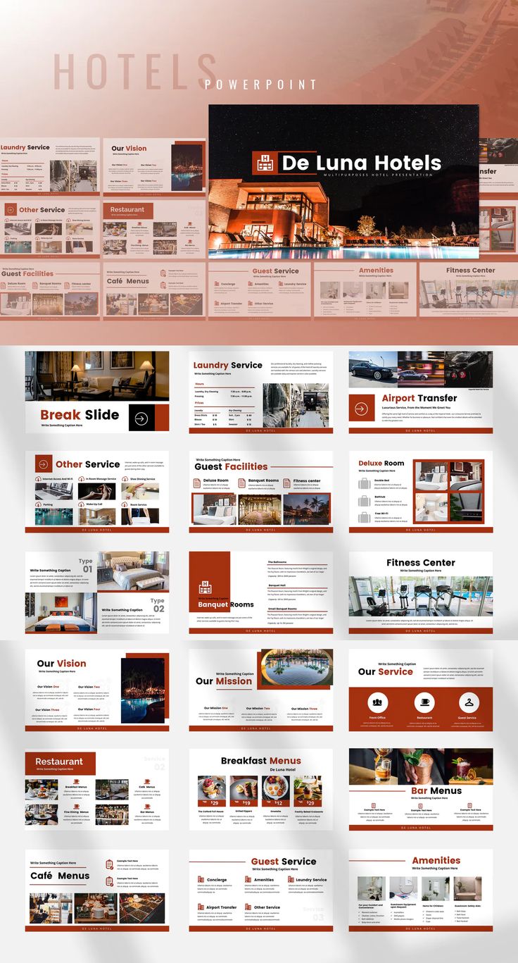 an image of a web page with many different layouts and color scheme on it