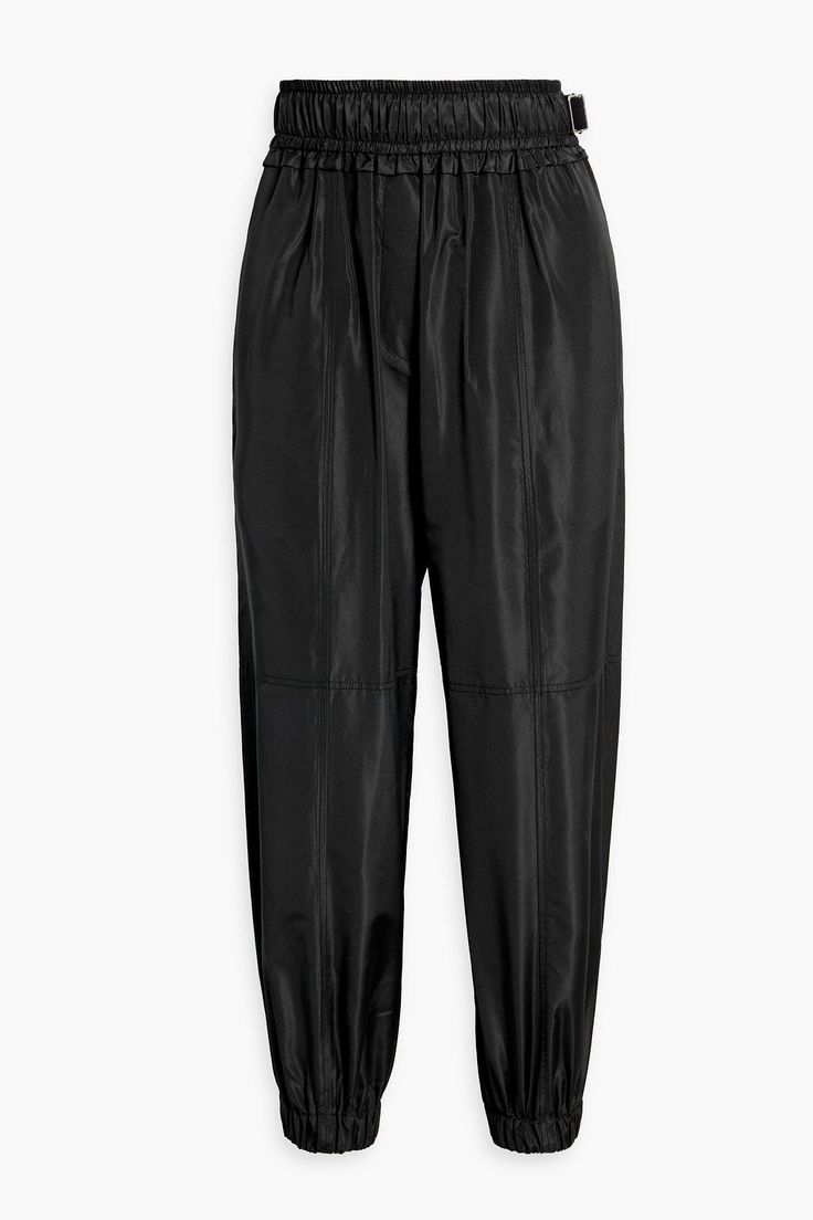 Pants For Woman, Track Pants Women, Fitted Joggers, Fashion Joggers, Tapered Pants, Clothing Care, Proenza Schouler, Sport Pants, Stretchy Fabric