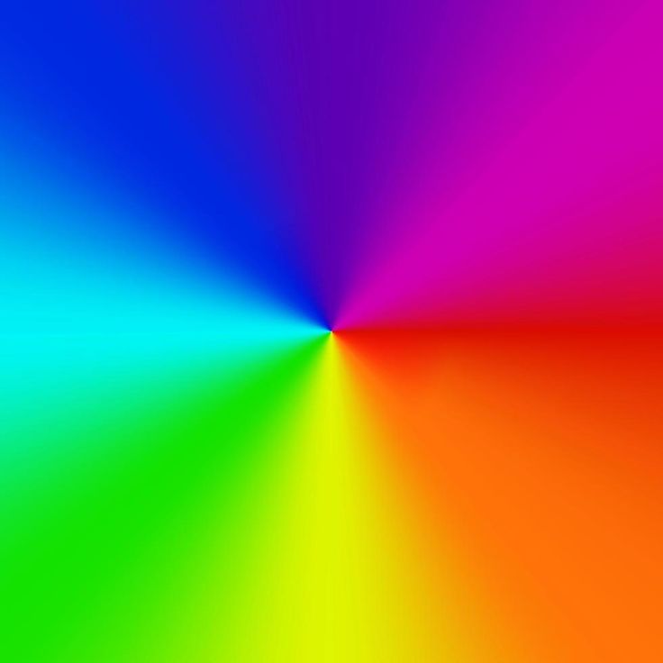 a multicolored background with the colors red, green, blue, yellow and pink