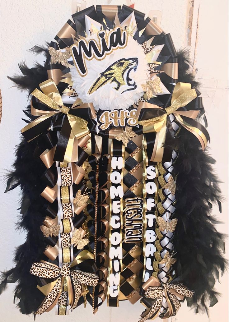 homecoming mum
girls homecoming mum
hoco mum Mums Homecoming Black And Gold, Black And Gold Mums For Homecoming, Black Homecoming Mum, Black And Gold Homecoming, Highschool Life, Hoco Mums, Texas Mums, Senior Year Fun, Texas Homecoming Mums