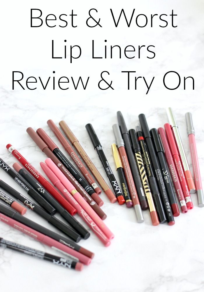 Best and Worst Lip Liners Review and Try On | Drugstore and High End Best Lip Liner Drugstore, Lip Liner Drugstore, Powerful Makeup, Drugstore Highlighter, Affordable Makeup Brands, Best Lip Liners, Drugstore Lips, Drugstore Lipstick, Makeup For Older Women