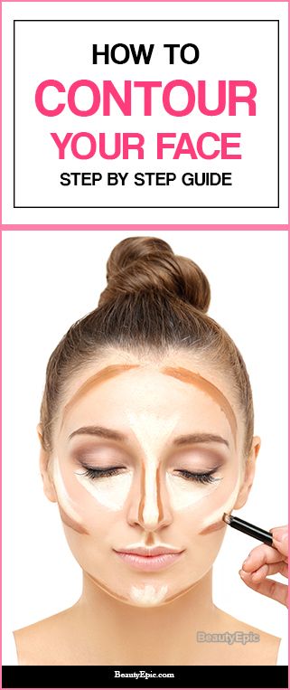 Face Makeup Steps, How To Contour Your Face, Make Up Diy, Contouring For Beginners, Step By Step Contouring, How To Contour, Contour Makeup Tutorial, Makeup Tutorial Step By Step, Makeup Step By Step