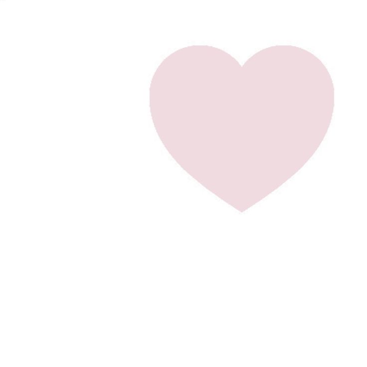 a pink heart on a white background with the word love written below it in black