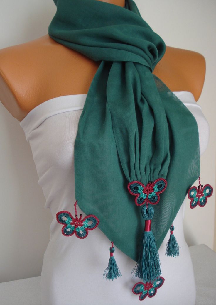 My other shop: https://www.etsy.com/shop/FIGENTAKI?ref=search_shop_redirect A perfect and unique accessory for all women!The scarf is handmade.This scarf is made with soft cotton fabric. Soft cotton and handmade crocheted lace edge(Turkish OYA).Original Design. Crocheted butterfly edge. The Fabric:%100 Cotton,thin and soft. The measurement: Lenght:65"/165cm. Width:13"/32cm. Care instructions: Handwash gently in cool or lukewarm water and lay flat to dry. Steam lightly if needed. Handmade very go Crocheted Butterfly, Care Accessories, Crochet Lace Scarf, Butterfly Scarf, Edge Scarf, Crochet Butterfly, Crocheted Lace, Lace Scarf, Cotton Scarf