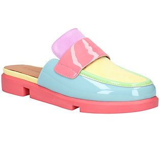 Offering classic, uncomplicated style and plenty of comfort, this easy-wear mule features a strap accent across the forefoot and a memory foam insole to keep feet happy all day. From L'Amour Des Pieds. Playful Pink Synthetic Clogs, Casual Multicolor Non-slip Clogs, Cute Non-slip Multicolor Clogs, Pink Slip-on Clogs With Removable Insole, Pink Leather Sole Slip-on Mules, Girly Shoes, Vans Classic Slip On Sneaker, Easy Wear, Clogs