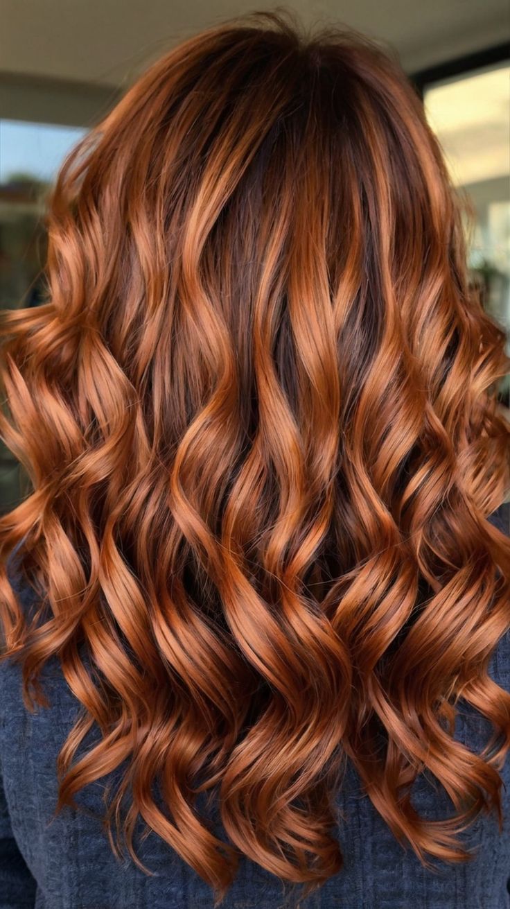 🌸 Graceful Darker Hair fall hair colors copper brown Revolution | Most-Loved �🍂 Fall Hair Colors Copper, Copper Brown Hair Color, Trendy Fall Hair Color, 2024 Hair Trends, Dark Fall Hair Colors, Darker Hair, Dark Fall Hair, Brown Curls, Hair Maintenance Tips