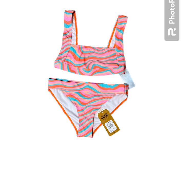 Nwt Girls Billabong 2 Piece Bathing Suit! Size 10 And Has A Pink And Teal Swirl Pattern. Make Me An Offer!!! Pink Summer Swimming Sets, Pink Swimming Sets For Beachwear, Pink Summer Swimwear Sets, Pink Summer Swimming Set, Pink Beachwear Sets For Swimming, Pink Beachwear Sets For Pool, Fun Pink Summer Sets, Playful Spring Pool Sets, Playful Pool Sets For Spring