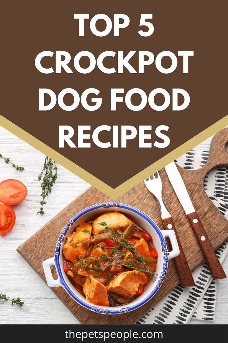 the top 5 crockpot dog food recipes