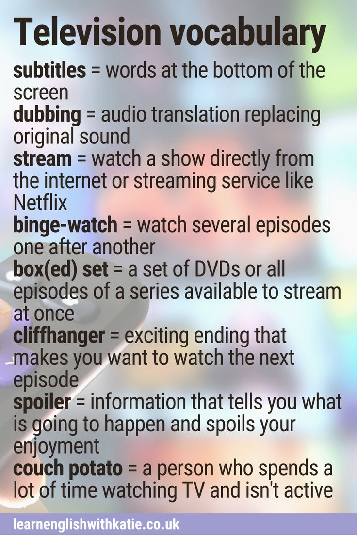 Television vocabulary. Subtitles, dibbing, stram, binge-watch, box set, cliffhanger, spoiler, couch potato News Vocabulary, Ielts Band 9, Useful Vocabulary, How To Learn English, Oxford English, Vocabulary Lessons, To Learn English, Improve Your English, Grammar Lessons