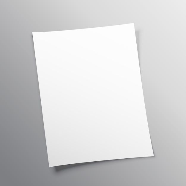 a white piece of paper on top of a gray surface with the corner torn off