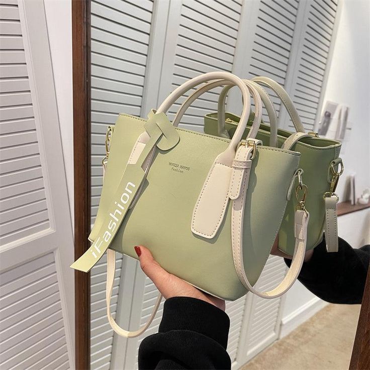 Material: PU Texture: Soft Closed: Zipper Size: 10.2"L x 3.3"W x 7.5"H in; It is enough to hold daily stuffs including cell phones, sunglasses, wallet, key etc. Baldric: Adjustable shoulder strap Green Tote Bag, Green Tote, نظارات شمسية, Adjustable Bag, Bag Light, Casual Tote, Givency Antigona Bag, Black Tote Bag, White Bag