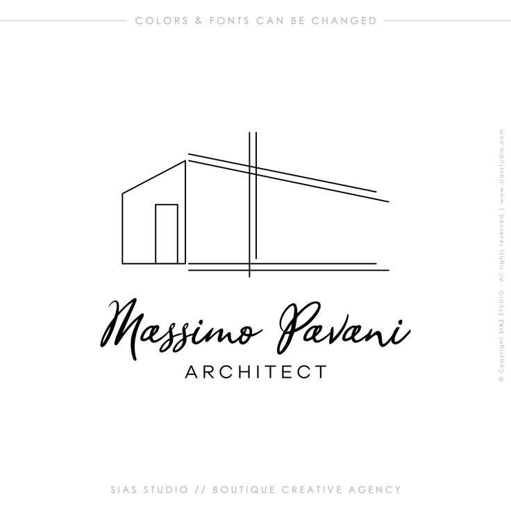 the logo for messino pavanii architecture, which has been designed by studio