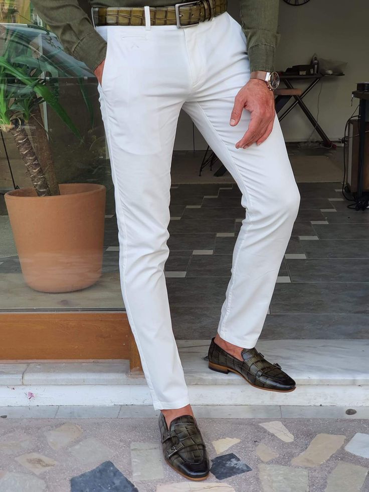 🔥 NEW COLLECTİON Collection : SPRİNG / SUMMER 21 Product : Slim-fit Special production side pocket cotton pants whiteColor code : WHİTE Available Size : 30-31-32-33-34-36-38 Pants material : %97 Cotton , %3 lycra Machine washable : Yes Washing instructions : Wash separately to washFitting : Slim-fit Package included : Pants Slim Fit Cotton Pants For Summer, Casual White Slim Fit Bottoms, Slim Fit Cotton Chinos For Summer, White Slim Fit Bottoms For Business Casual, Summer Slim Fit Cotton Chinos, White Slim Fit Straight Pants, White Slim Fit Casual Pants, Summer Business Casual Chinos, Casual White Dress Pants With Pockets