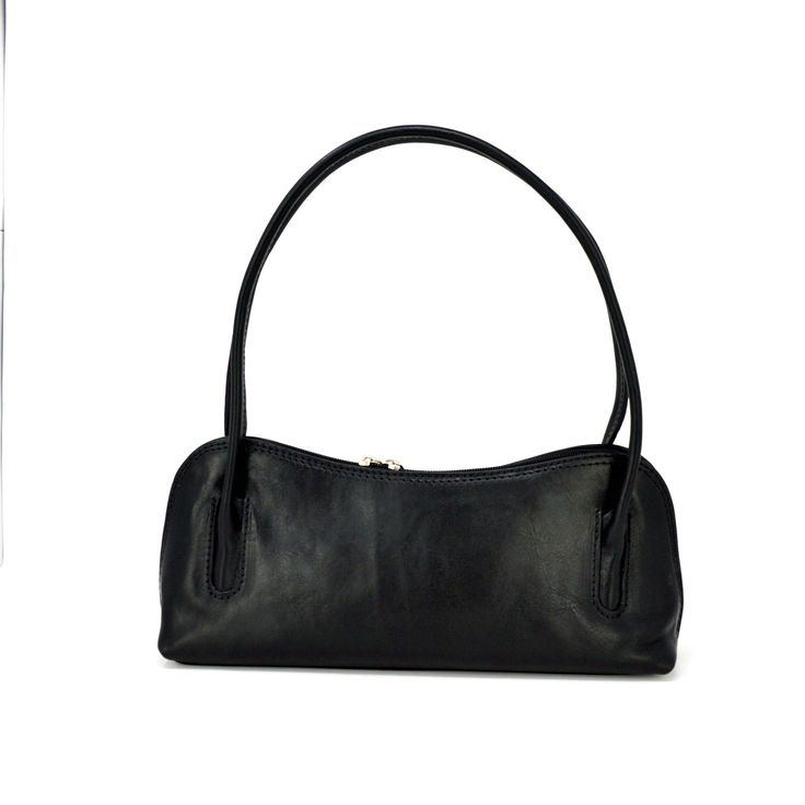 Modern yet timeless, this structured shoulder bag finishes off just about any ensemble in your closet. The perfect in-between size carry-all, big enough to carry all your essentials, small enough to keep you light and carefree. Eco-Friendly Vegetable Tanned Top Grain Leather Made in Florence, Italy 13" height with strap, 5" height without strap x 12" width Two-way outside zipper Fabric Lining One inside zipper Classic Everyday Box Bag With Detachable Strap, Everyday Classic Box Bag With Detachable Strap, Classic Box Bag With Detachable Strap For Everyday, Classic Everyday Bucket Shoulder Bag, Classic Everyday Satchel Shoulder Bag, Classic Baguette Bag With Detachable Strap For Everyday Use, Classic Everyday Canvas Shoulder Bag, Classic Satchel Shoulder Bag For Daily Use, Classic Satchel Shoulder Bag For Everyday