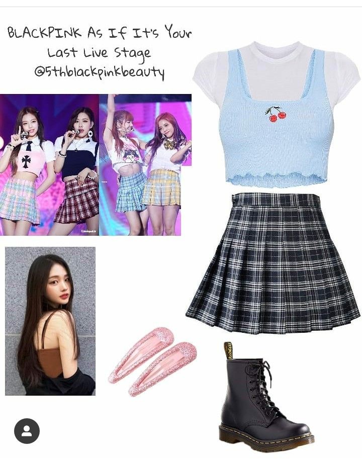 Blackpink 5th member outfit Blackpink❤��❤ Outfit Blackpink, Mode Pastel, Blackpink 5th Member, Blackpink Outfit, Blackpink 5th Member Outfits, Korean Outfits Kpop, Bts Inspired Outfits, Preformance Outfits, Chic Fall Outfits